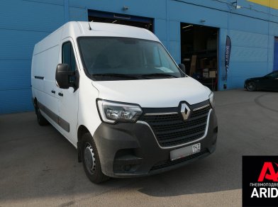 Рис. 1 Наши проекты: Пневмоподвеска на заднюю ось Renault Master FWD X62