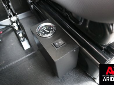 Рис. 2 Наши проекты: Пневмоподвеска на заднюю ось Renault Master FWD X62