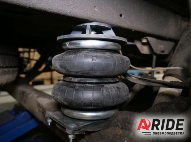 Рис. 4 Наши проекты: Пневмоподвеска на Renault Master