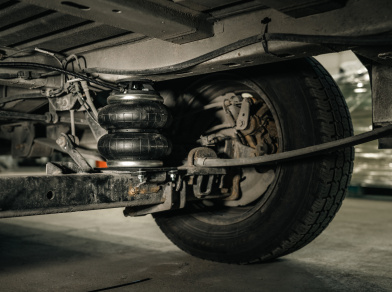 Рис. 4 Наши проекты: Пневмоподвеска на Renault Master