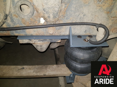 Рис. 3 Наши проекты: Пневмоподвеска на Renault Midlum - Этапы установки