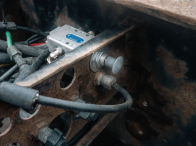 Рис. 6 Наши проекты: Подъёмная ось на контейнеровоз 