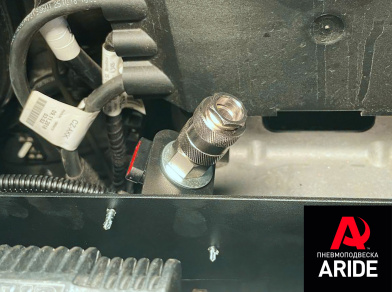 Рис. 4 Наши проекты: Установка пневмоподвески на Volkswagen Crafter