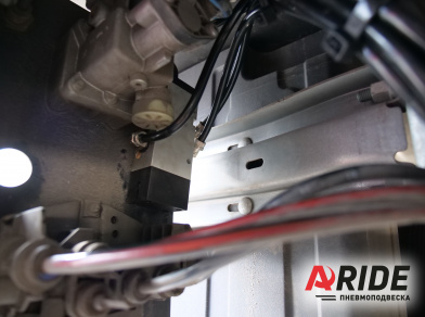 Рис. 6 Наши проекты: Механизм подъёма оси Schmitz SAF