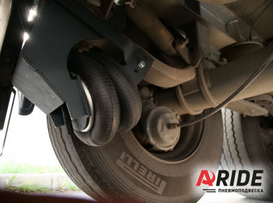 Рис. 4 Наши проекты: Механизм подъёма оси Schmitz SAF