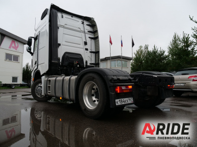 Рис. 2 Наши проекты: Вспомогательная пневмоподвеска на Shacman X6000