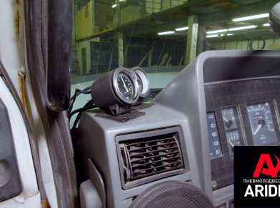 Рис. 8 Наши проекты: Установка пневмоподвески на автомобиль TATA 613