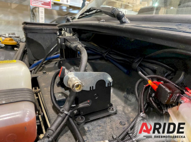 Рис. 7 Наши проекты: Пневматическая подвеска на Лада Нива 