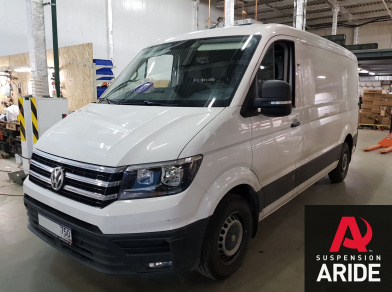 Рис. 1 Наши проекты: Пневмоподвеска на Crafter Новый (2017-н.в.) - Этапы установки