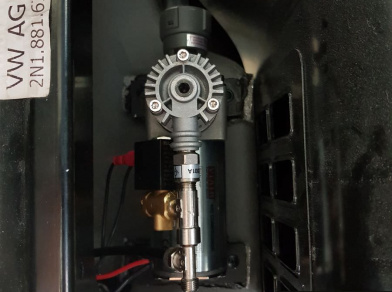 Рис. 16 Наши проекты: Пневмоподвеска на Crafter Новый (2017-н.в.) - Этапы установки