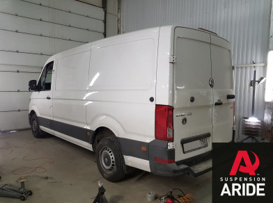 Рис. 20 Наши проекты: Пневмоподвеска на Crafter Новый (2017-н.в.) - Этапы установки