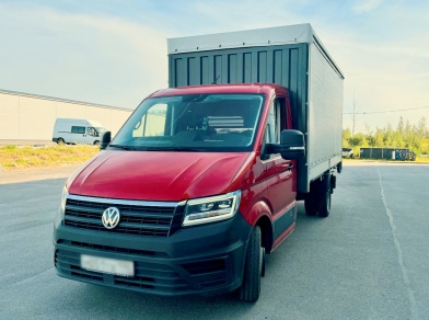 Рис. 1 Пневматические подушки на заднем мосту VW Crafter