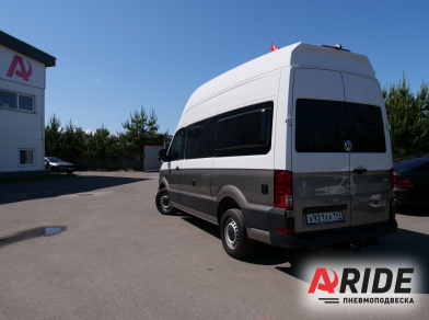 Рис. 2 Наши проекты: Пневматические подушки на Volkswagen Crafter 