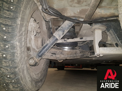 Рис. 3 Наши проекты: Пневмоподвеска на Volkswagen Multivan - Этапы установки