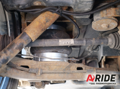 Рис. 5 Наши проекты: Пневмоподвеска на Volkswagen Transporter T5