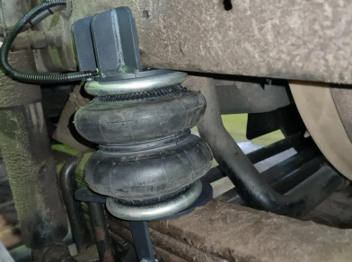 Рис. 2 Наши проекты: Установка пневмоподвески Камаз 43253 / 43255