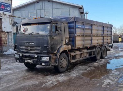 Рис. 1 Наши проекты: Установка пневмоподвески Камаз 65115