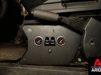 Рис. 6 Наши проекты: Пневмоподвеска на заднюю ось Citroen Jamper