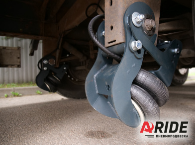 Рис. 2 Наши проекты: Механизм подъёма оси BPW