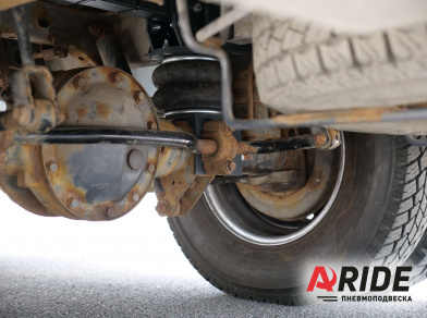 Рис. 4 Наши проекты: Пневмоподвеска на Dodge Sprinter 