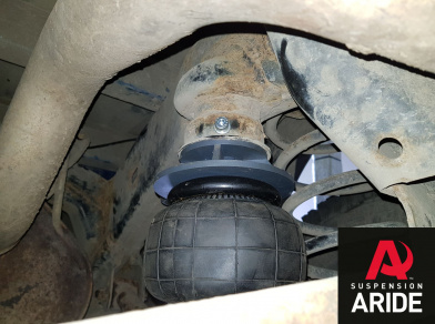 Рис. 7 Наши проекты: Пневмоподвеска на Dodge Ram 1500 для усиления - Этапы установки