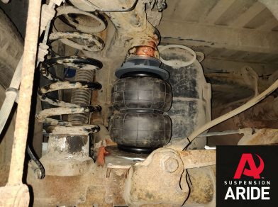 Рис. 5 Наши проекты: Пневмоподвеска на Dodge Ram 1500 для усиления - Этапы установки