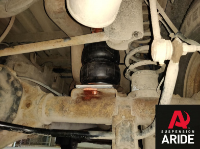 Рис. 4 Наши проекты: Пневмоподвеска на Dodge Ram 1500 для усиления - Этапы установки