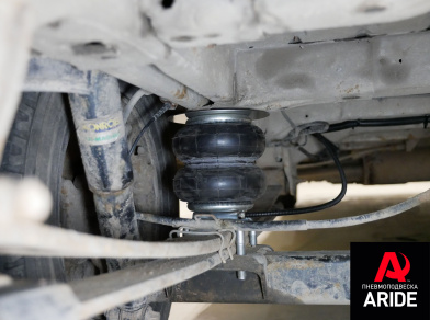 Рис. 5 Наши проекты: Пневмоподвеска на заднюю ось Фиат Дукато