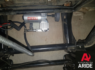 Рис. 2 Наши проекты: Пневмоподвеска на Fiat Ducato от компании Арайд - Этапы установки