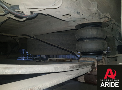 Рис. 1 Наши проекты: Пневмоподвеска на Fiat Ducato от компании Арайд - Этапы установки