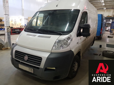 Рис. 1 Наши проекты: Пневмоподвеска на Fiat Ducato с заменой пневмы - Этапы установки