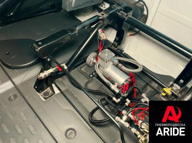 Рис. 6 Наши проекты: Установка пневмоподвески Fiat Ducato