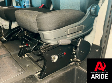 Рис. 5 Наши проекты: Установка пневмоподвески Fiat Ducato