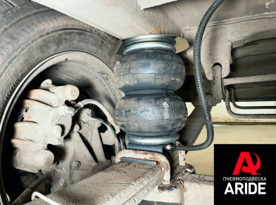 Рис. 3 Наши проекты: Установка вспомогательной пневмоподвески на Fiat Ducato