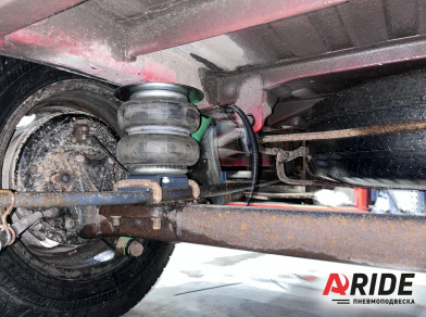 Рис. 3 Наши проекты: Пневмоподушки на Fiat Ducato 