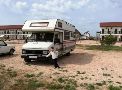 Рис. 1 Наши проекты: Вспомогательная пневмоподвеска на заднюю ось Фиат Дукато (кемпер)