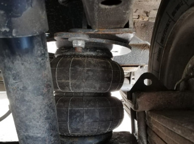 Рис. 5 Наши проекты: Вспомогательная пневмоподвеска на заднюю ось Фиат Дукато (кемпер)