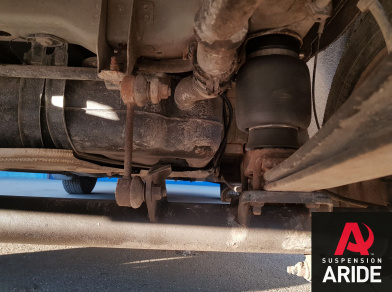 Рис. 10 Наши проекты: Пневмоподвеска на Ford Connect - Этапы установки