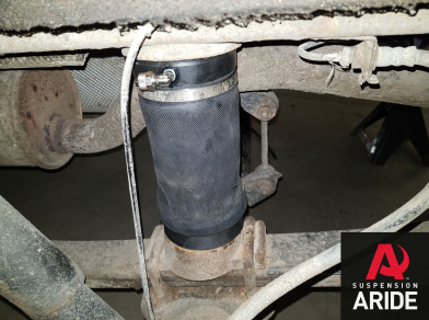 Рис. 9 Наши проекты: Пневмоподвеска на Ford Connect - Этапы установки