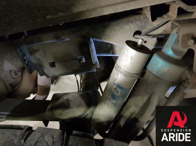 Рис. 10 Наши проекты: Пневмоподвеска на Ford F-150 (Raptor) - Этапы установки