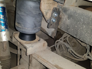 Рис. 8 Наши проекты: Пневмоподвеска на Ford F-150 (Raptor) - Этапы установки