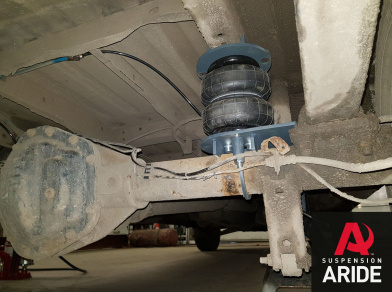 Рис. 3 Наши проекты: Пневмоподвеска на Ford F-150 - Этапы установки