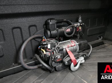 Рис. 10 Наши проекты: Задние пневмоподушки на Форд Раптор Ф150 - установка