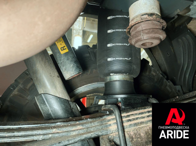 Рис. 5 Наши проекты: Установка пневмоподвески на Ford Raptor