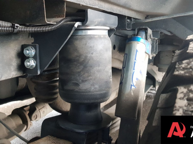 Рис. 8 Наши проекты: Пневмоподвеска на Ford F-150 Raptor - Этапы установки