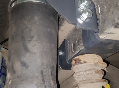 Рис. 6 Наши проекты: Пневмоподвеска на Ford F-150 Raptor - Этапы установки