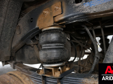 Рис. 3 Наши проекты: Пневмоподвеска задняя ось Форд Рейнжер