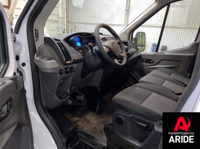 Рис. 2 Наши проекты: Установка вспомогательных пневмоподушек на Ford Transit