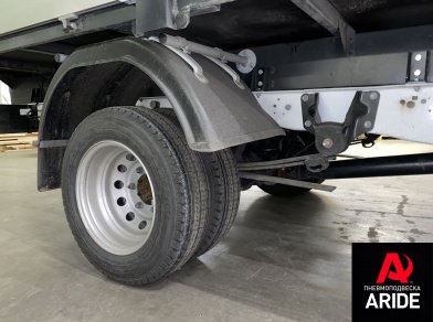 Рис. 9 Наши проекты: Установка вспомогательных пневмоподушек на Ford Transit