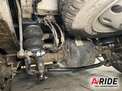 Рис. 5 Наши проекты: Вспомогательная пневмоподвеска на Ford Transit